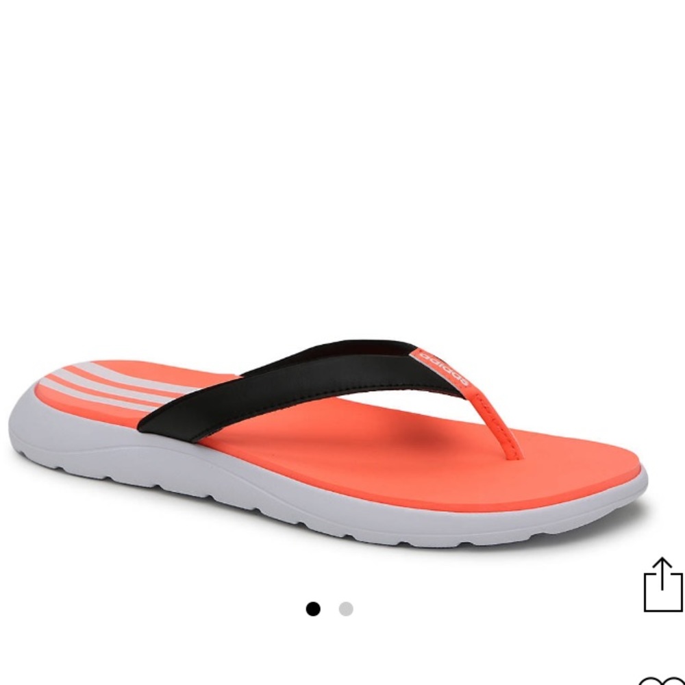 Adidas comfort flipflops sandals slippers